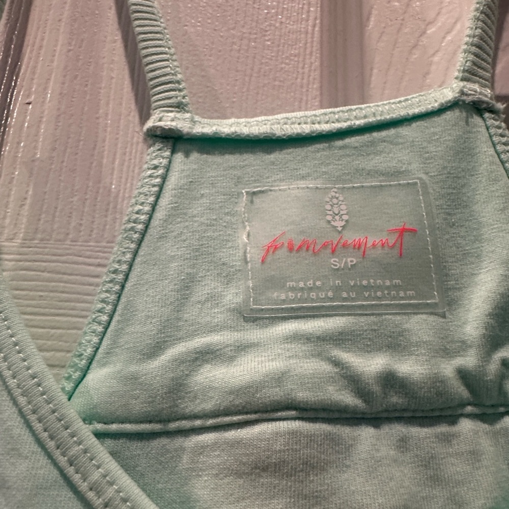 NWT FP Movement by Free People Hot Shot Jumpsuit in Washed Aqua - Picture 2 of 3